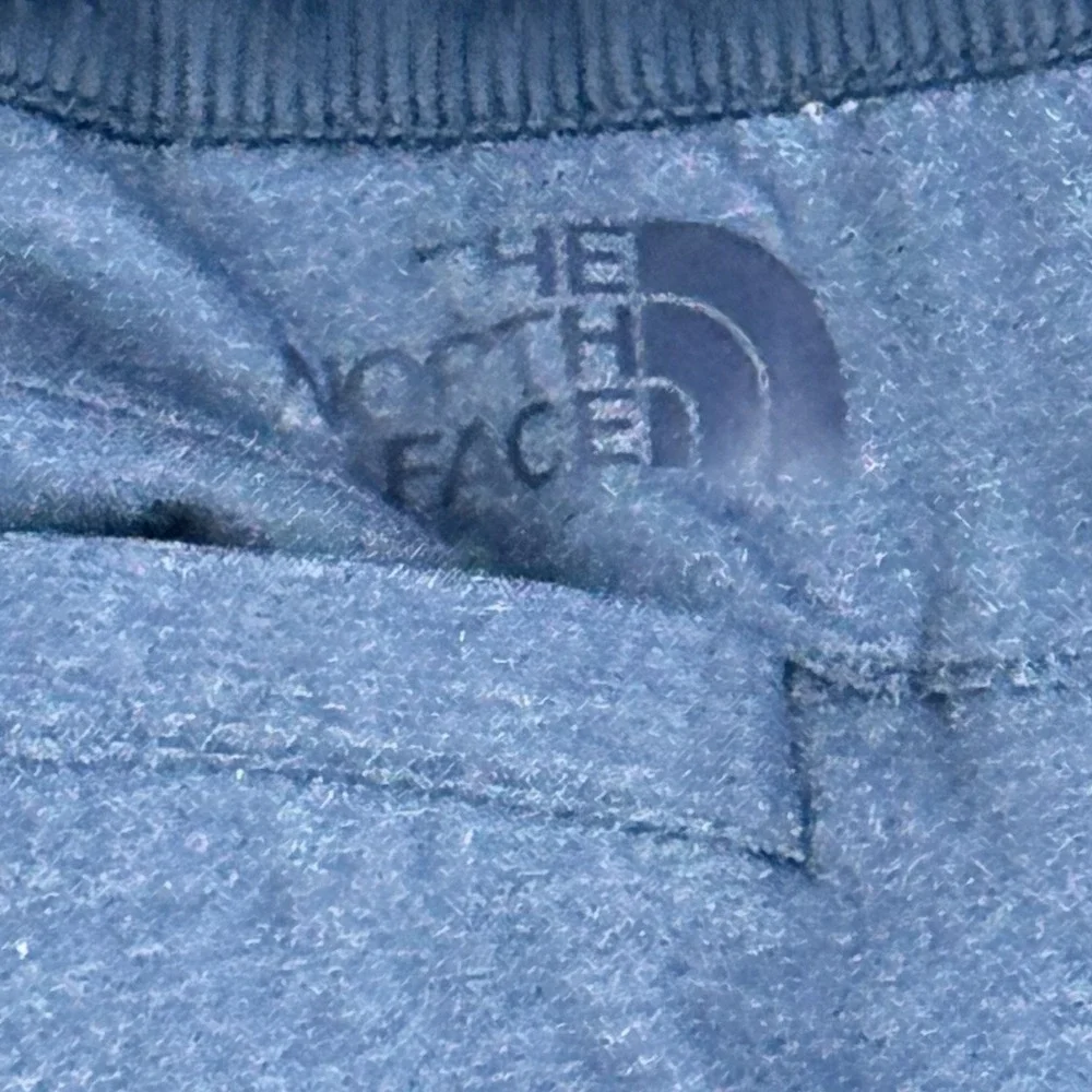 North Face Pants Womens M Blue Drawstring Outdoor Hiking‎ Ruched Leg Yoga